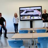 Digitale Tafeln aus Mitteln des Digitalpakts (c) FNS Walsrode, Kevin Thrien